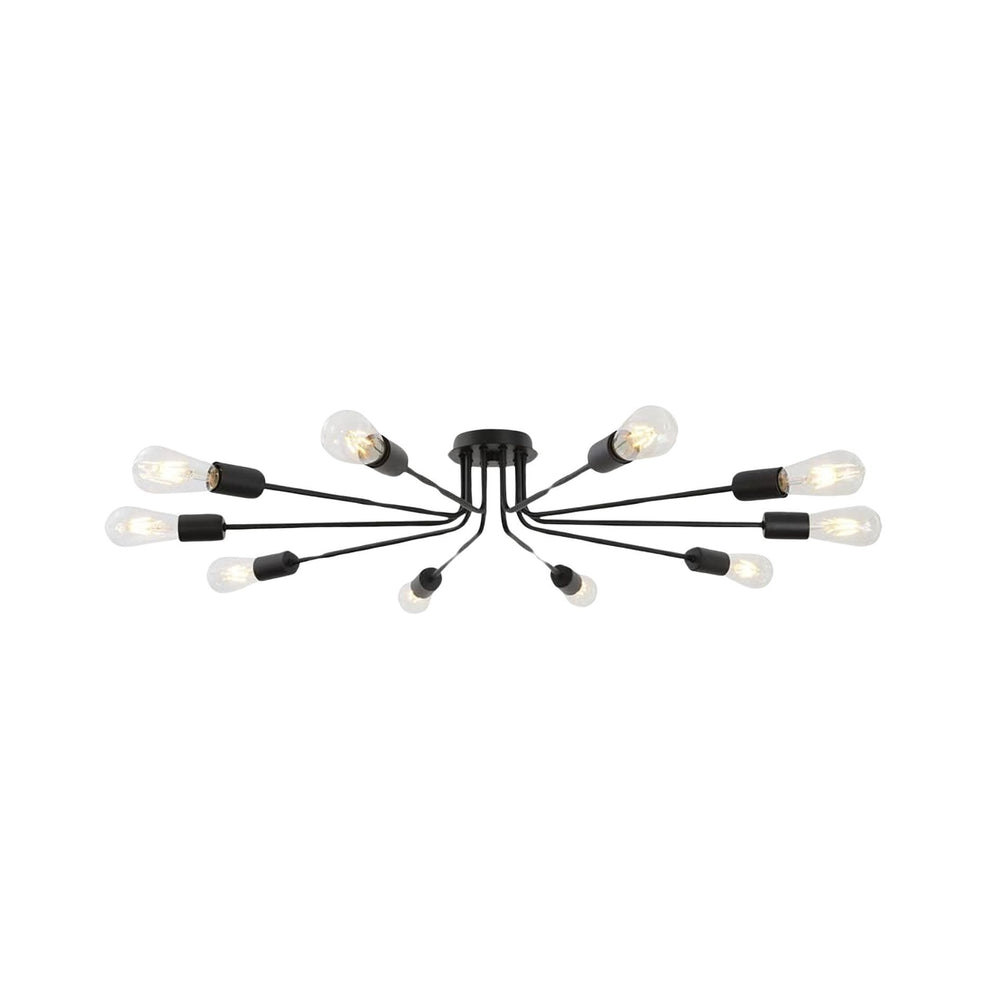 Stellar Black Sputnik Chandelier