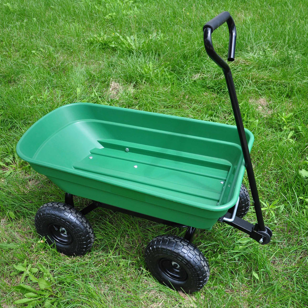 Green Glide Garden Dump Truck