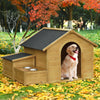 Cozy Cabin Dog House for Large Breeds