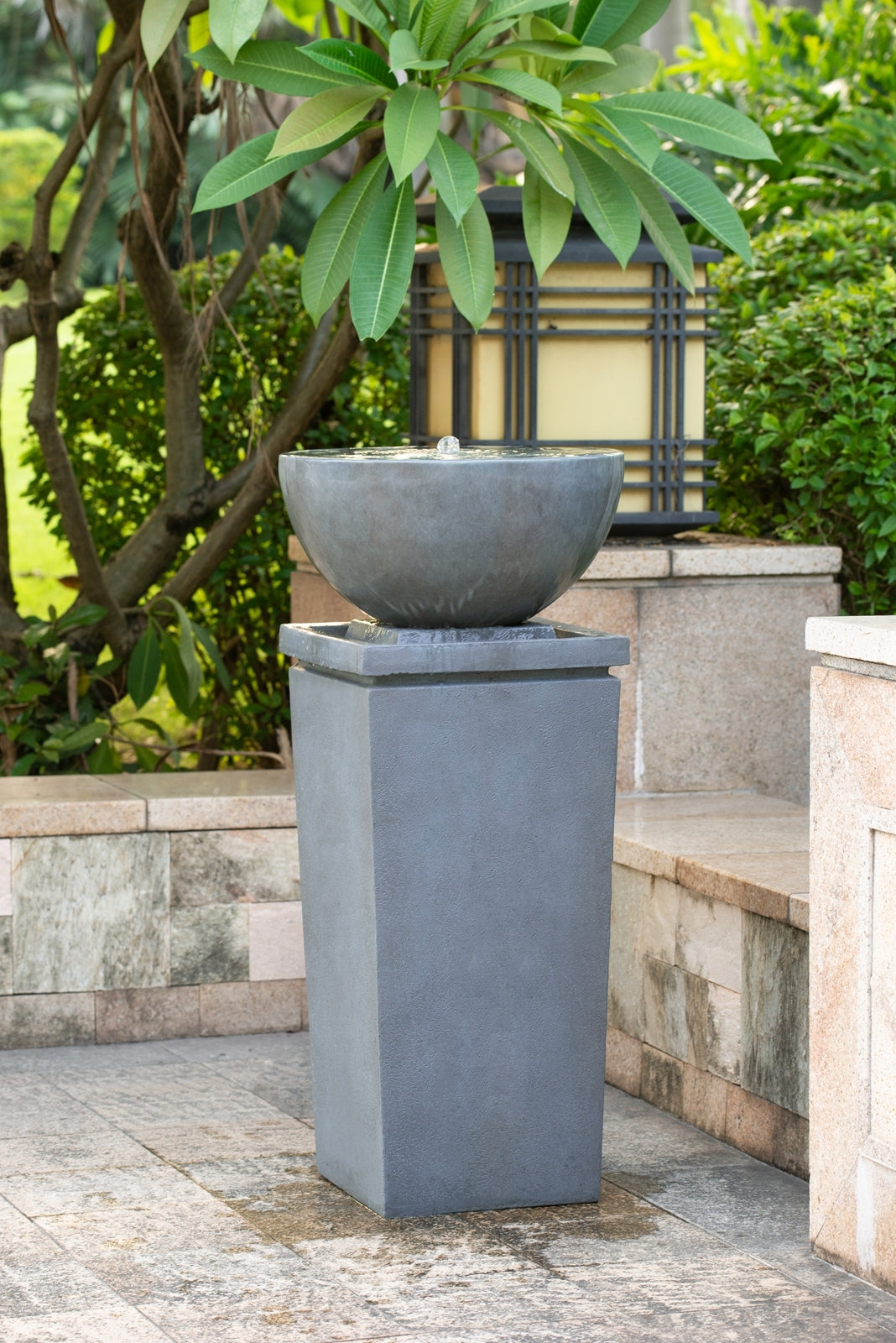 Serenity Zen Bowl Fountain & Bird Feeder