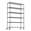 Rolling Heavy-Duty Storage Shelves