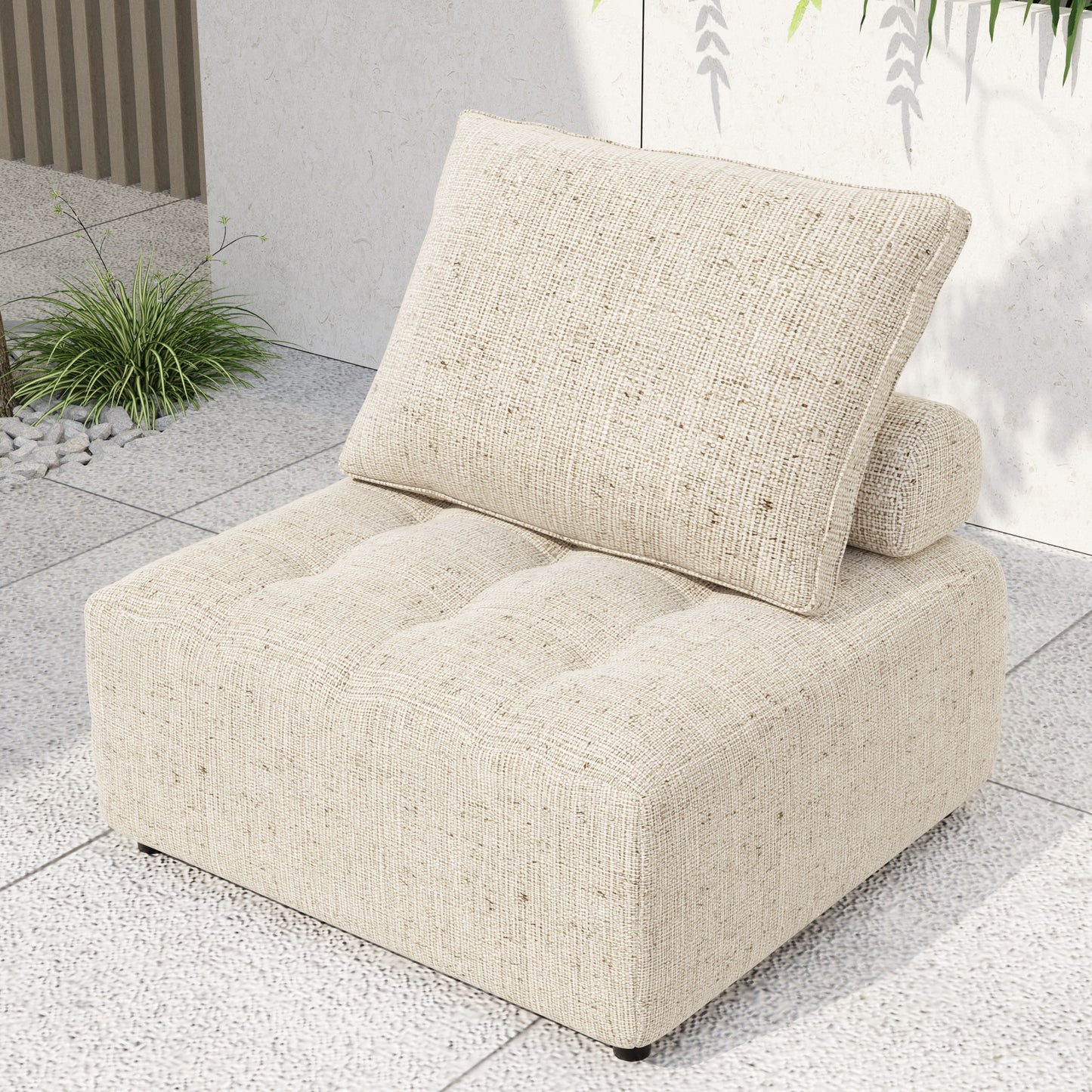 Weather-Ready Outdoor Modular Sofa - Cozy and Stylish!