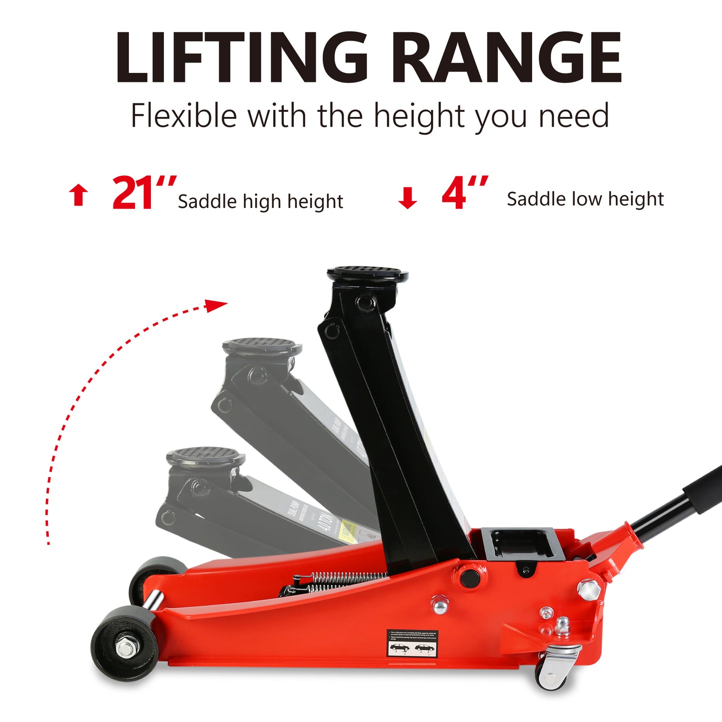 QuickLift Low-Profile Floor Jack