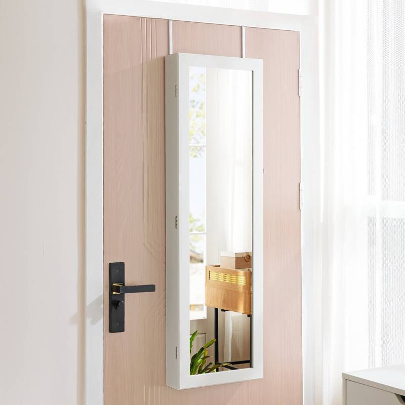 Sparkle & Shine Jewelry Mirror Cabinet – Stylish & Secure Organizer with LED Lights