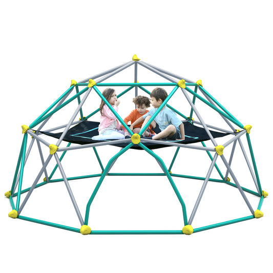 Kids' Geometric Climbing Dome with Hammock - Fun & Durable Adventure!