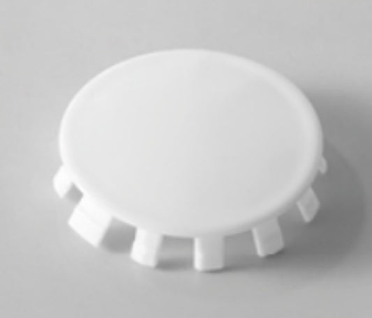 Sleek White Side Hole Covers