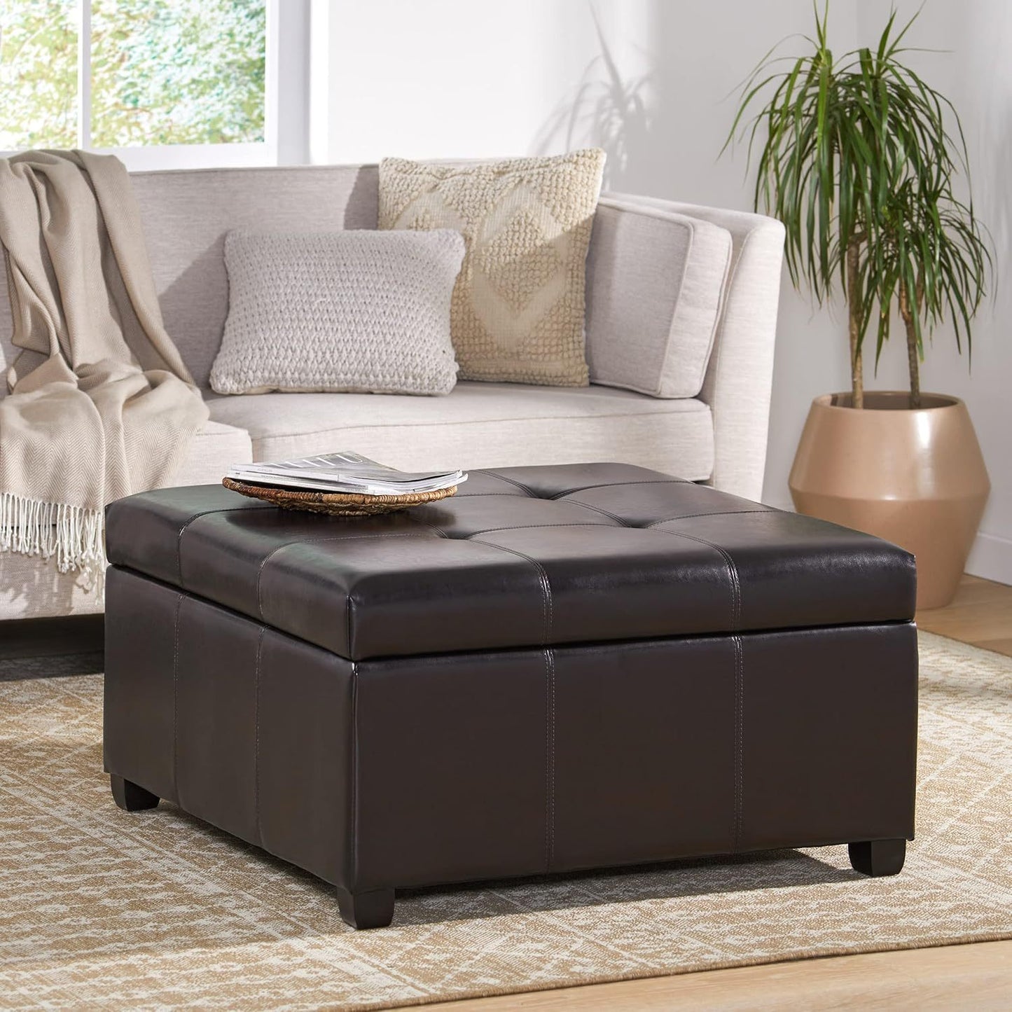 Comfy Cube Storage Ottoman