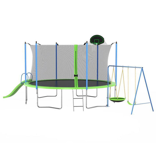 FunBounce Ultimate Trampoline Adventure Set