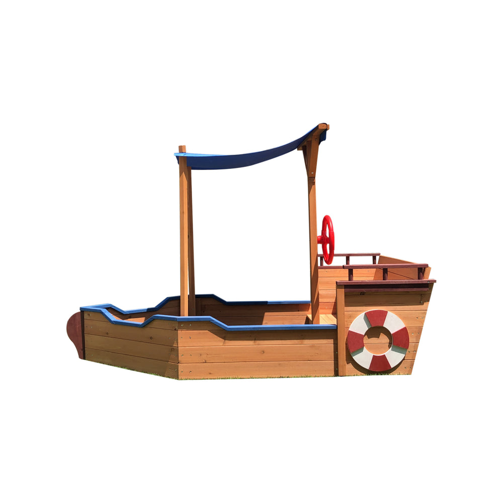 Pirate Ship Play Sandbox