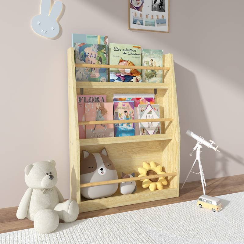 Cozy Kids Book Rack