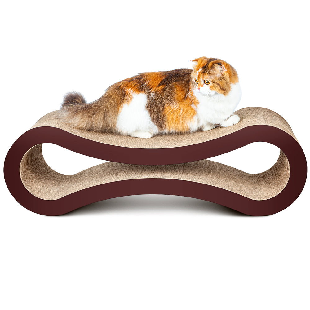 Dreamy Curves Cat Scratcher Bed