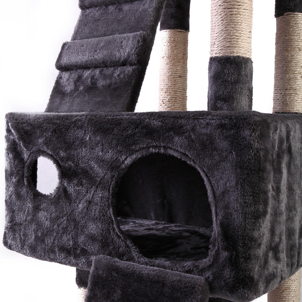 Cozy Cat Castle with Scratching Posts and Fun Levels