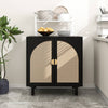 Chic Two-Door Storage Cabinet