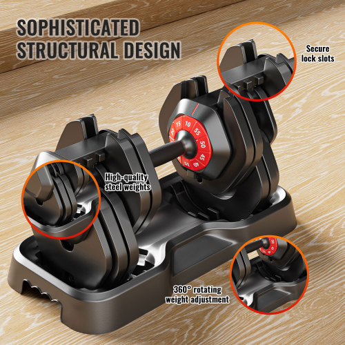 Versatile Adjustable Dumbbells for Full Body Workouts