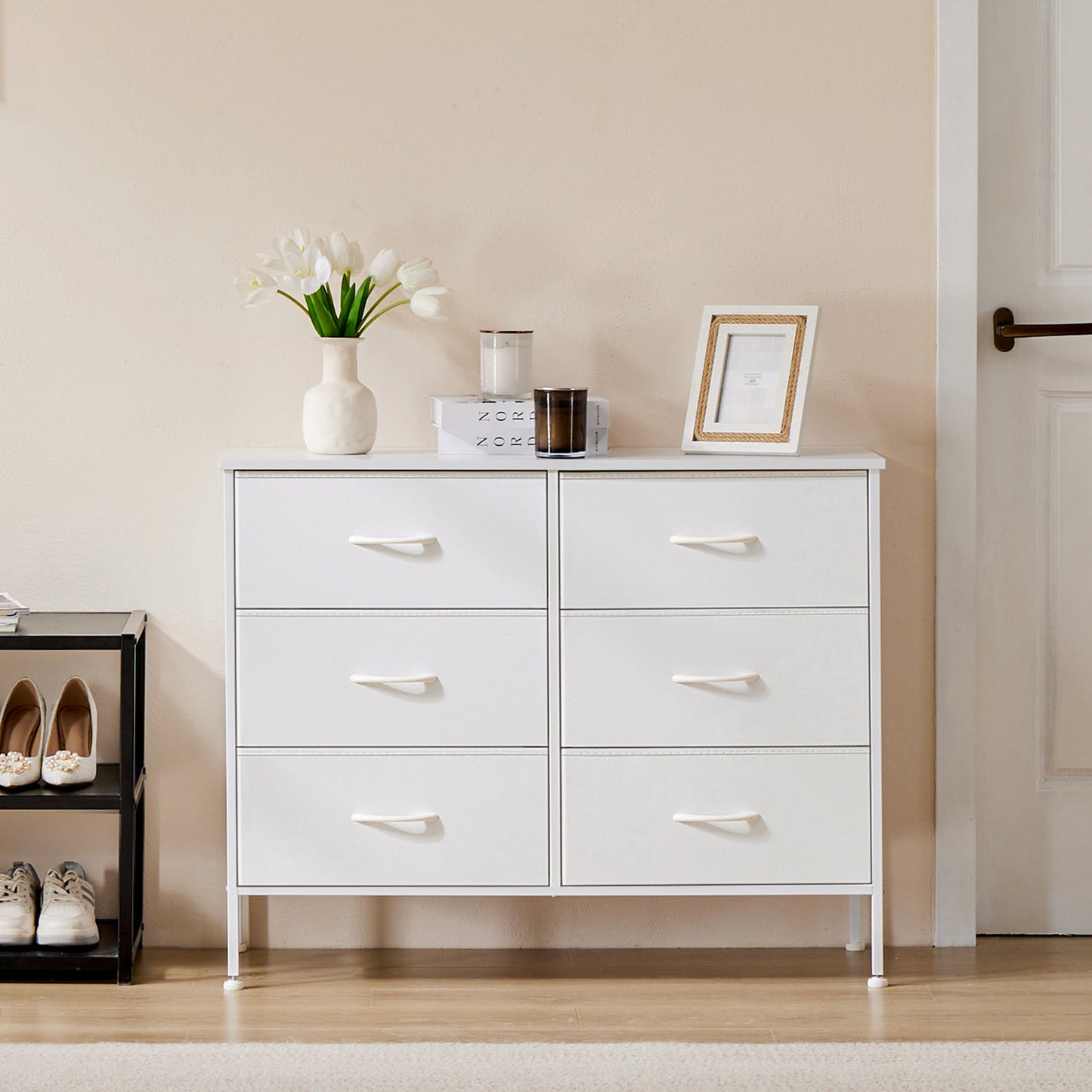 Cozy Chic 6-Drawer Storage Dresser