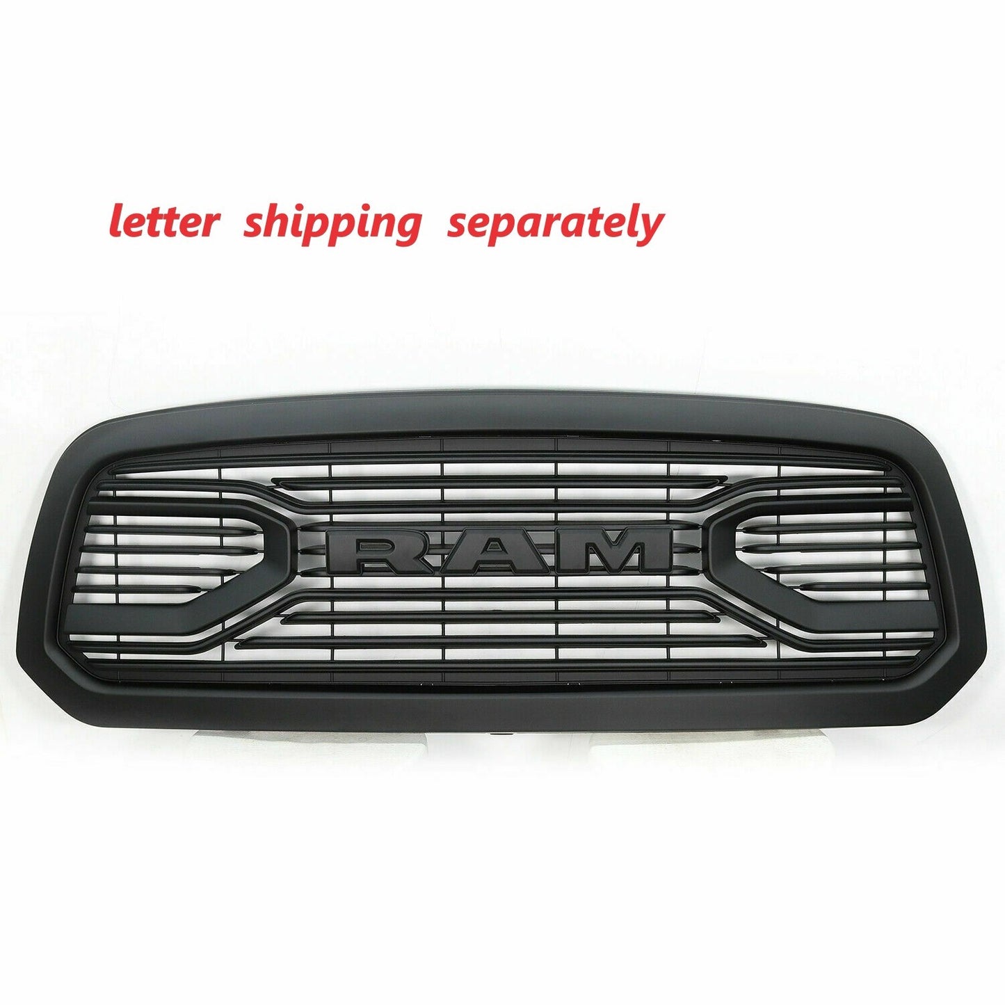 Bold Black Grille for Dodge Ram 1500 Big Horn Style