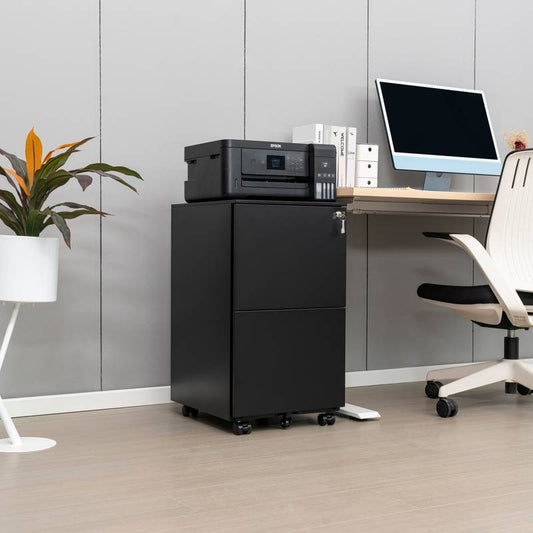 Locking Rolling File Cabinet