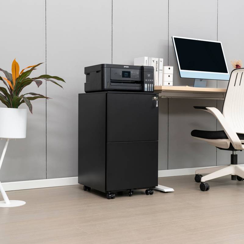 Locking Rolling File Cabinet