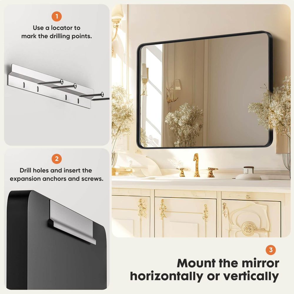 Chic Farmhouse Wall Mirror