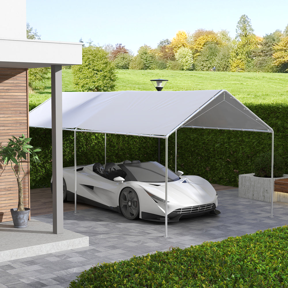 Outsunny UV & Water Resistant Carport Canopy Cover