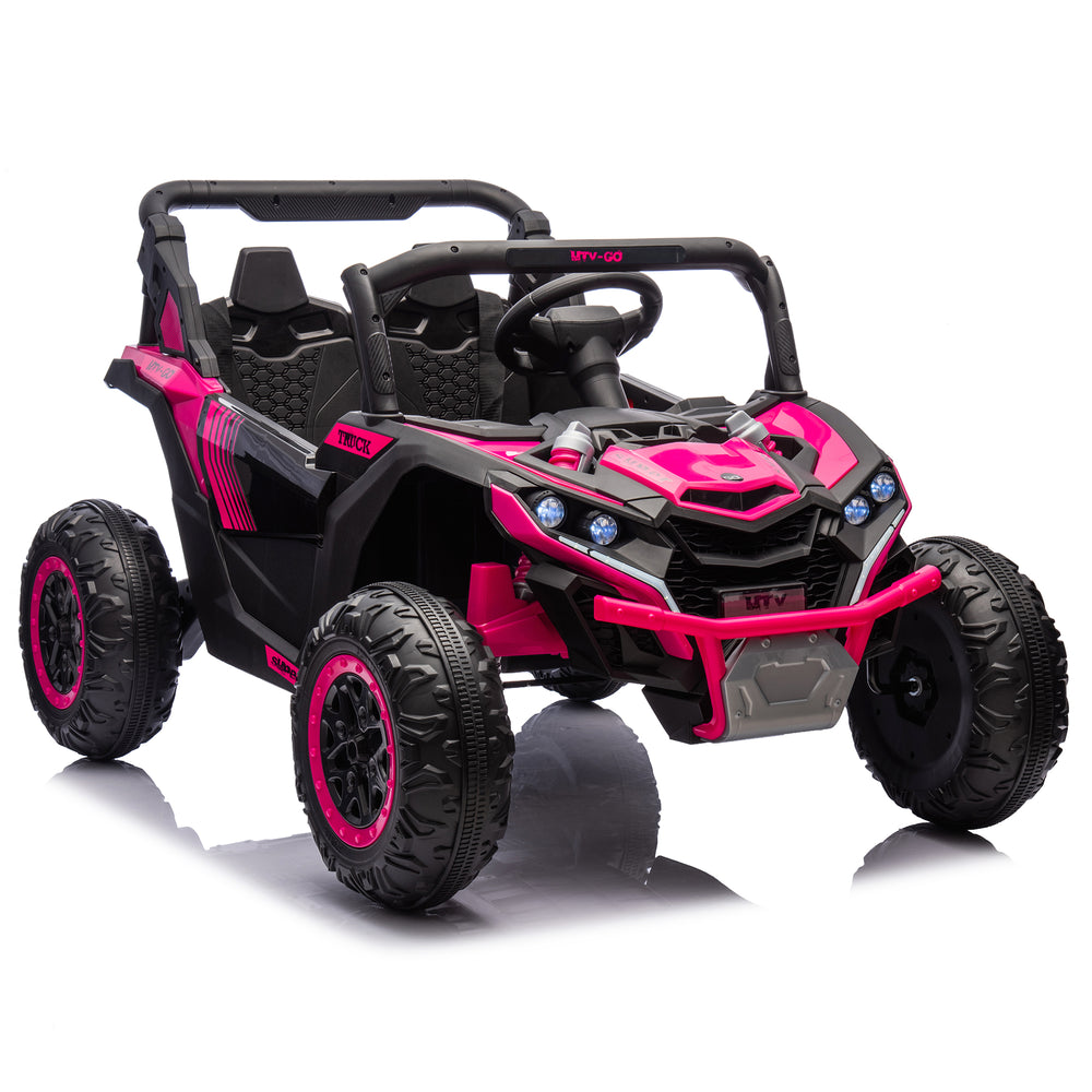 Adventure Duo Ride-On UTV for Kids with Remote Control and Fun Features