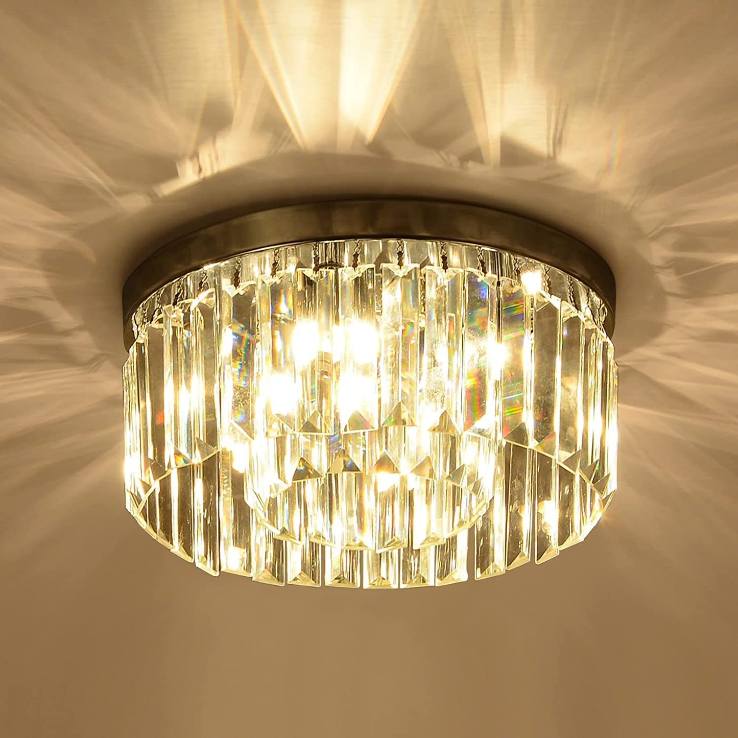 Chic Crystal Ceiling Light Fixture