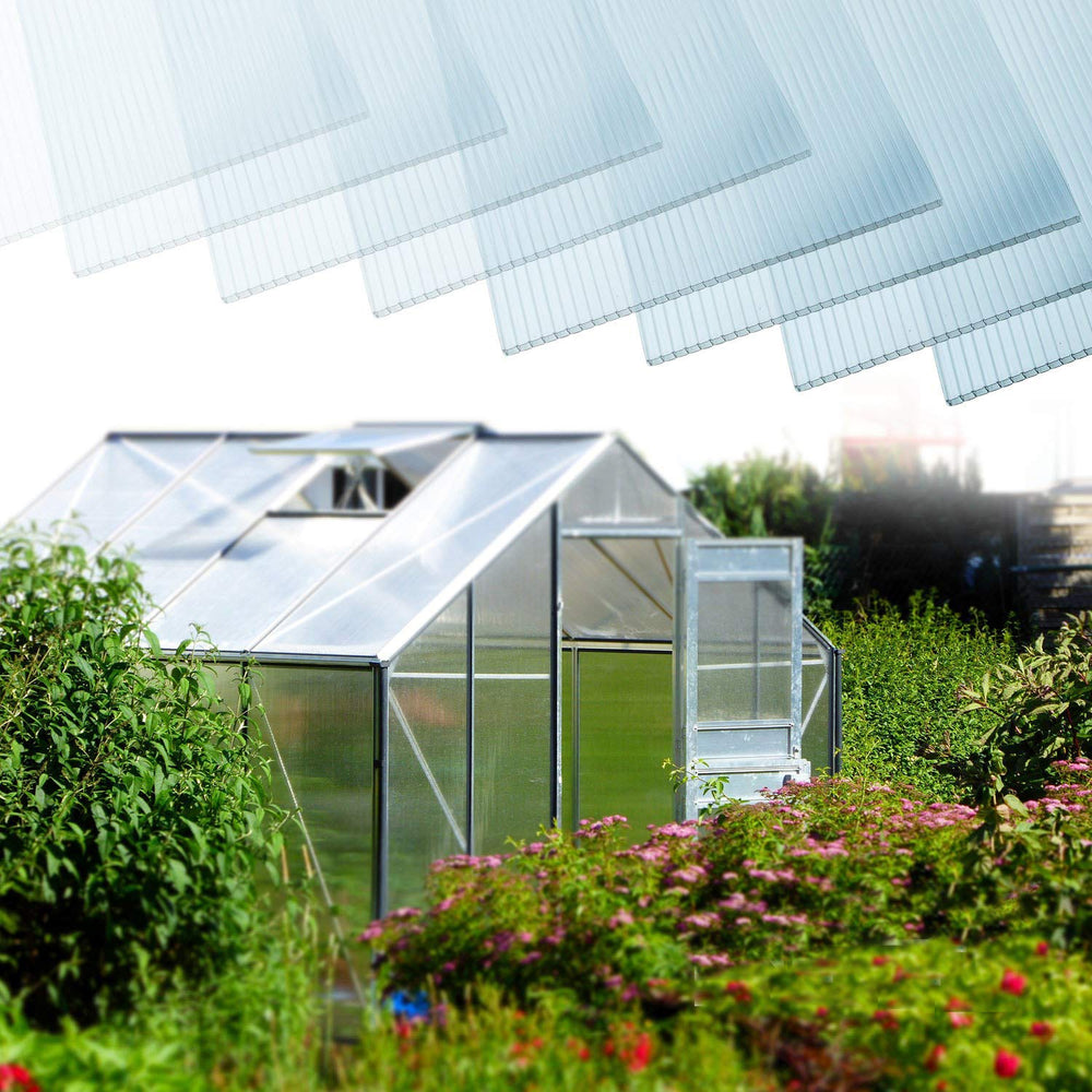 ClearShield Polycarbonate Panel Set for Greenhouses and Outdoor Projects