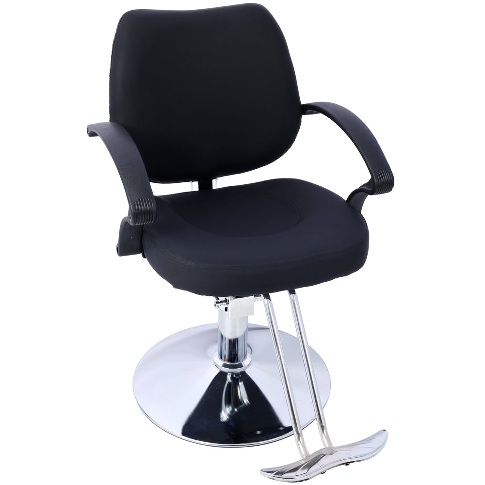 Chic Hydraulic Barber Chair with Cape