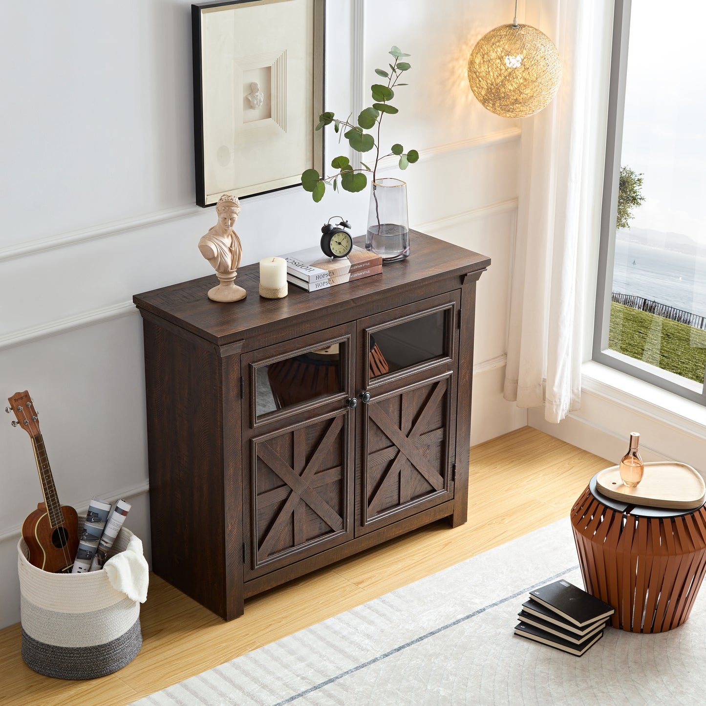 Stylish Wine & Storage Buffet