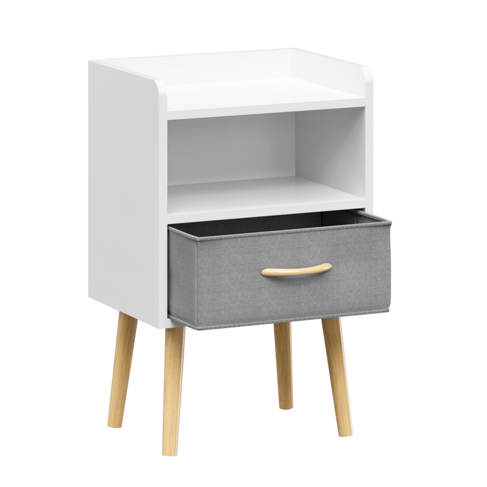 Cozy Collapsible Nightstand with Storage