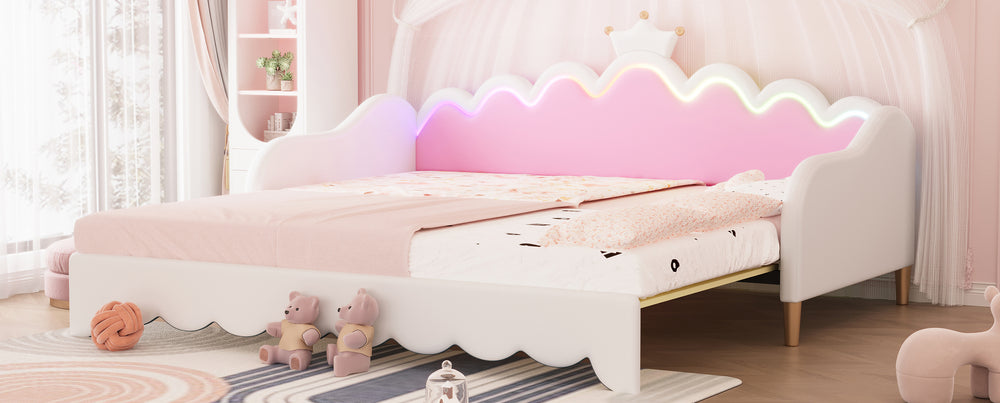 Fairy Princess Daybed with LED Lights