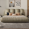Cozy Velvet Queen Bed with Plush Headboard