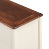 Charming Kids' Storage Dresser in Cream & Walnut