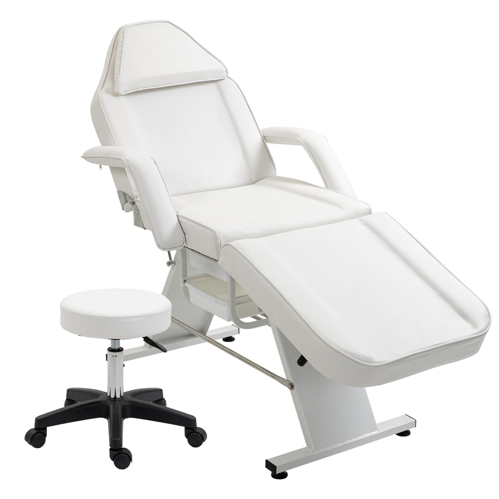 Relax & Revive Beauty Chair with Hydraulic Stool