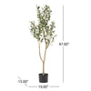 Lifelike Olive Tree Decor