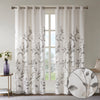 Chic Sheer Burnout Curtain Panel