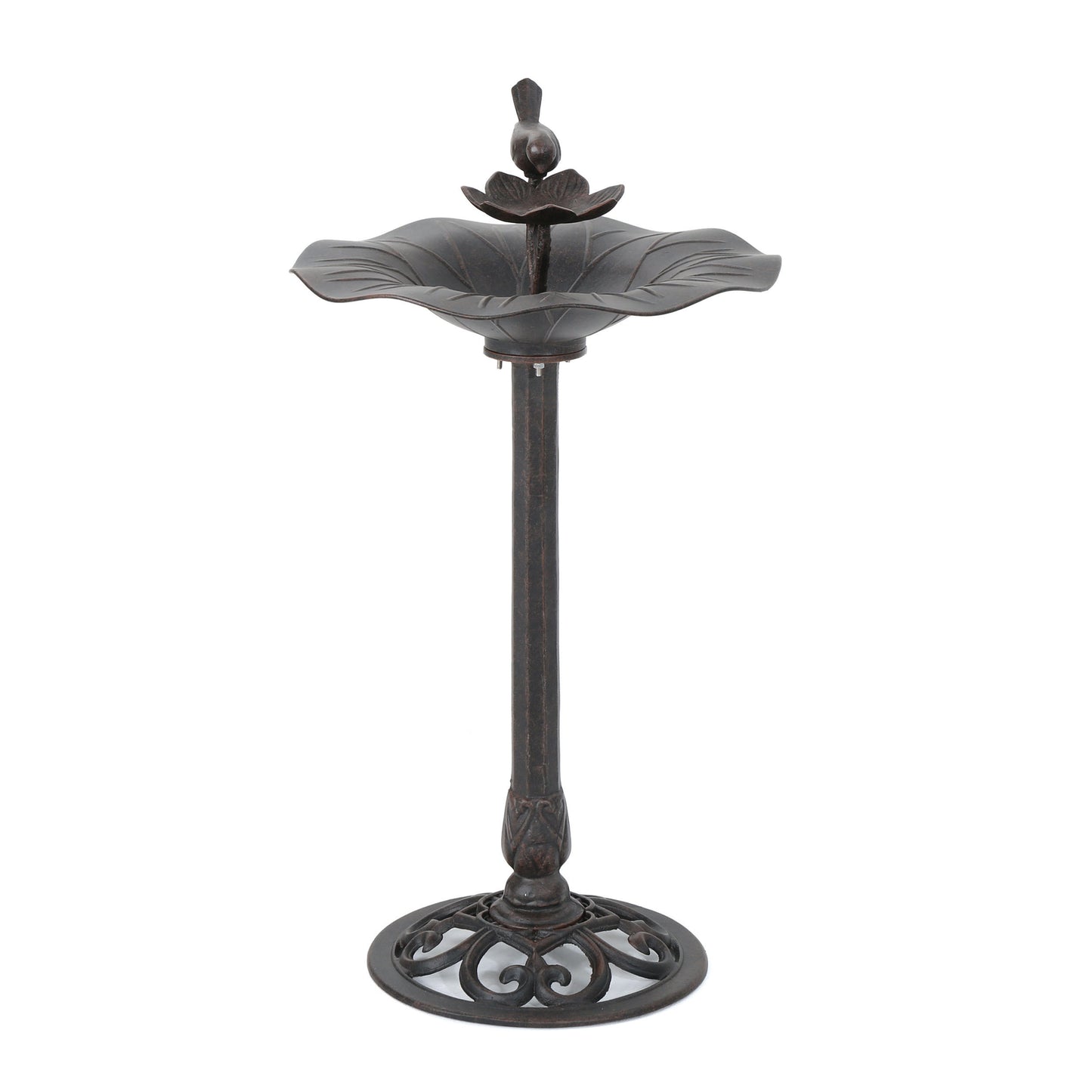 Bronze Elegance Bird Bath