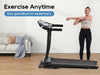 Foldable Home Treadmill with Pulse Sensor - Quiet, Compact & Powerful!