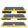 Dynamic Fitness Step with Adjustable Risers - Bright Yellow!