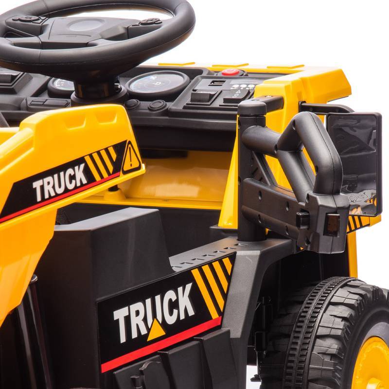 Kids' Joyride Dump Truck with Parental Control & Fun Features!