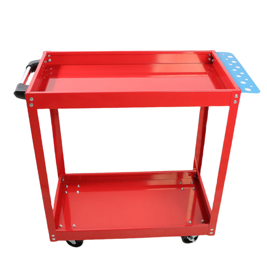 Red Heavy-Duty Rolling Tool Cart