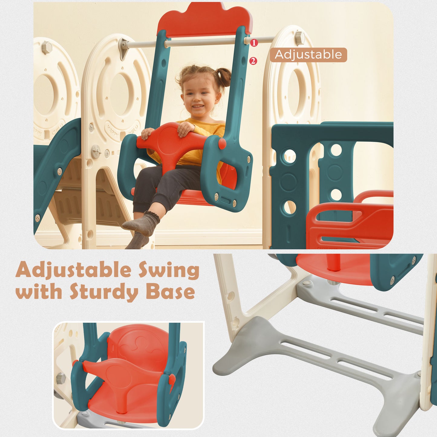 Bus Adventure Swing Set