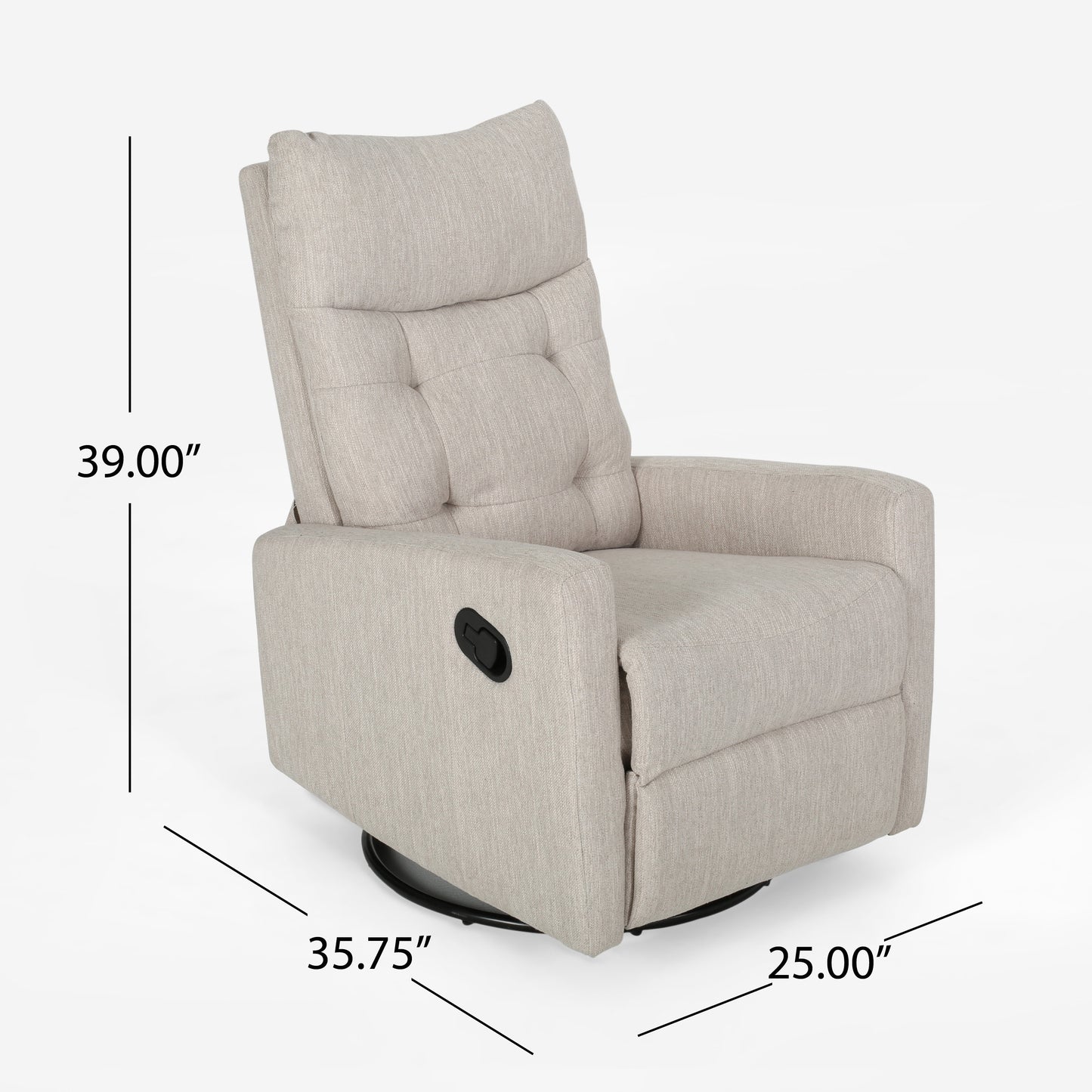 Cozy Glider Recliner Chair