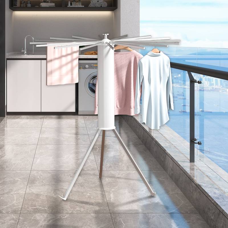 Chic & Sturdy Clothes Drying Rack
