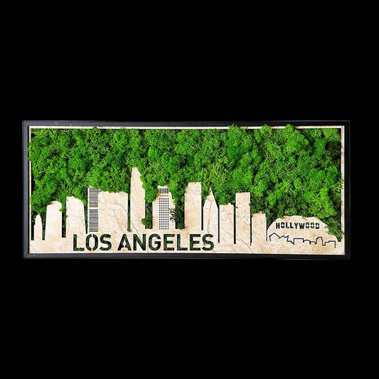 LA Moss Wall Art