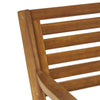 Charming Outdoor Wood Dining Chairs (Set of Two)
