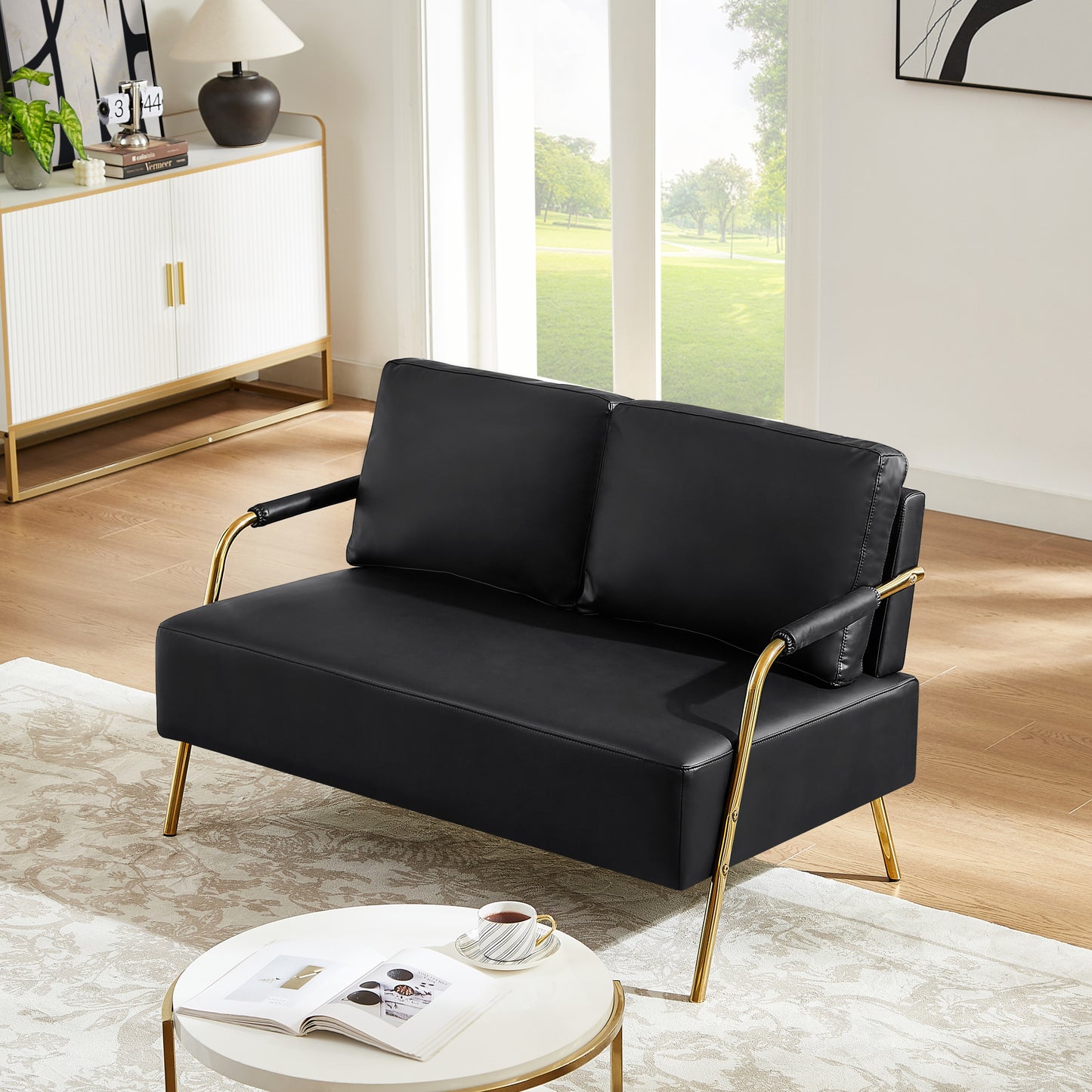 Cozy Pet-Friendly Loveseat for Compact Spaces