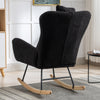 Cozy Teddy Rocking Chair with Pocket