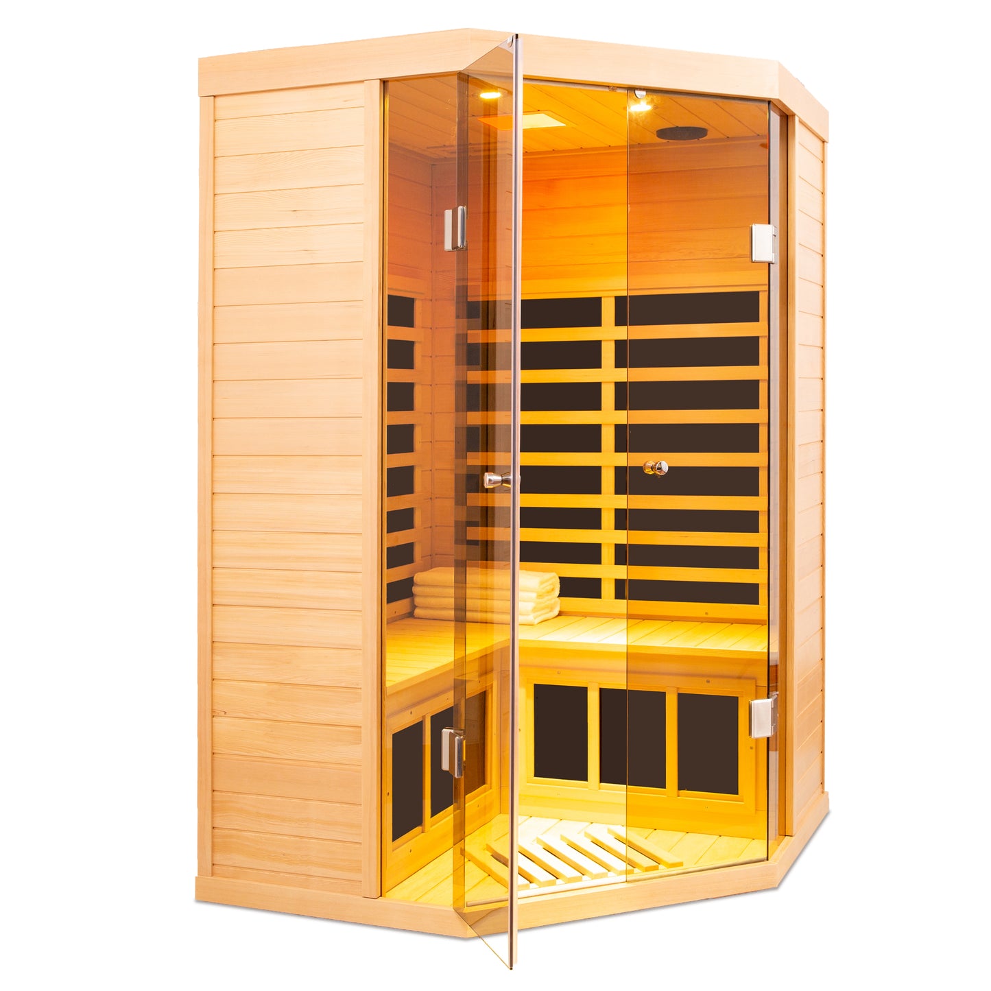 Cozy Corner Infrared Sauna for Two