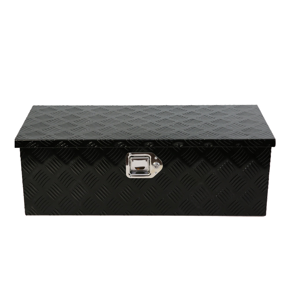 Sturdy Black Toolbox for Trucks & Trailers